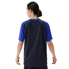 Yonex Training T-shirt Practice Graphic 16742 (100% Polyester) 2025 navy blue Men's